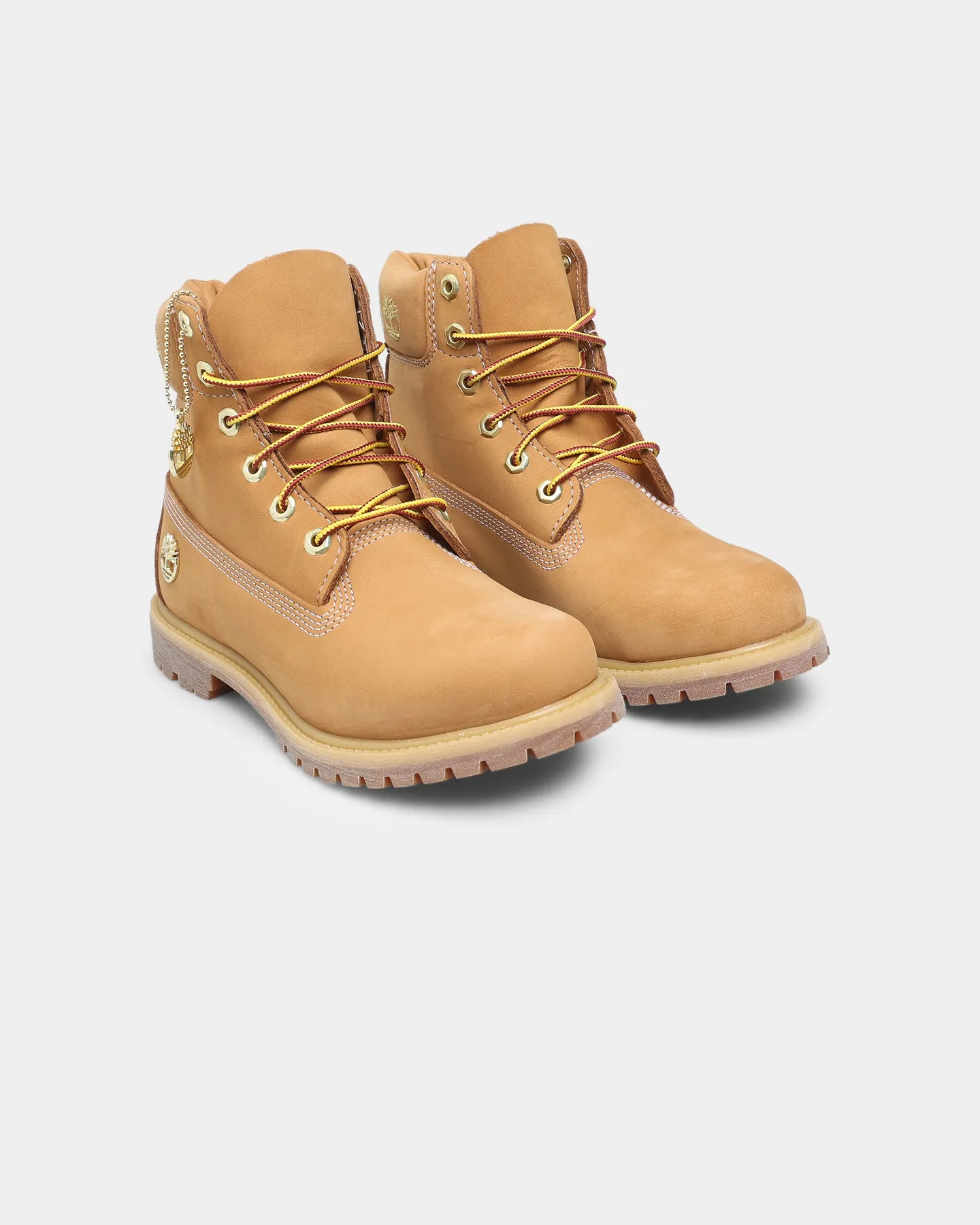 Timberland Women's 6" Premium Boot Wheat Nubuck