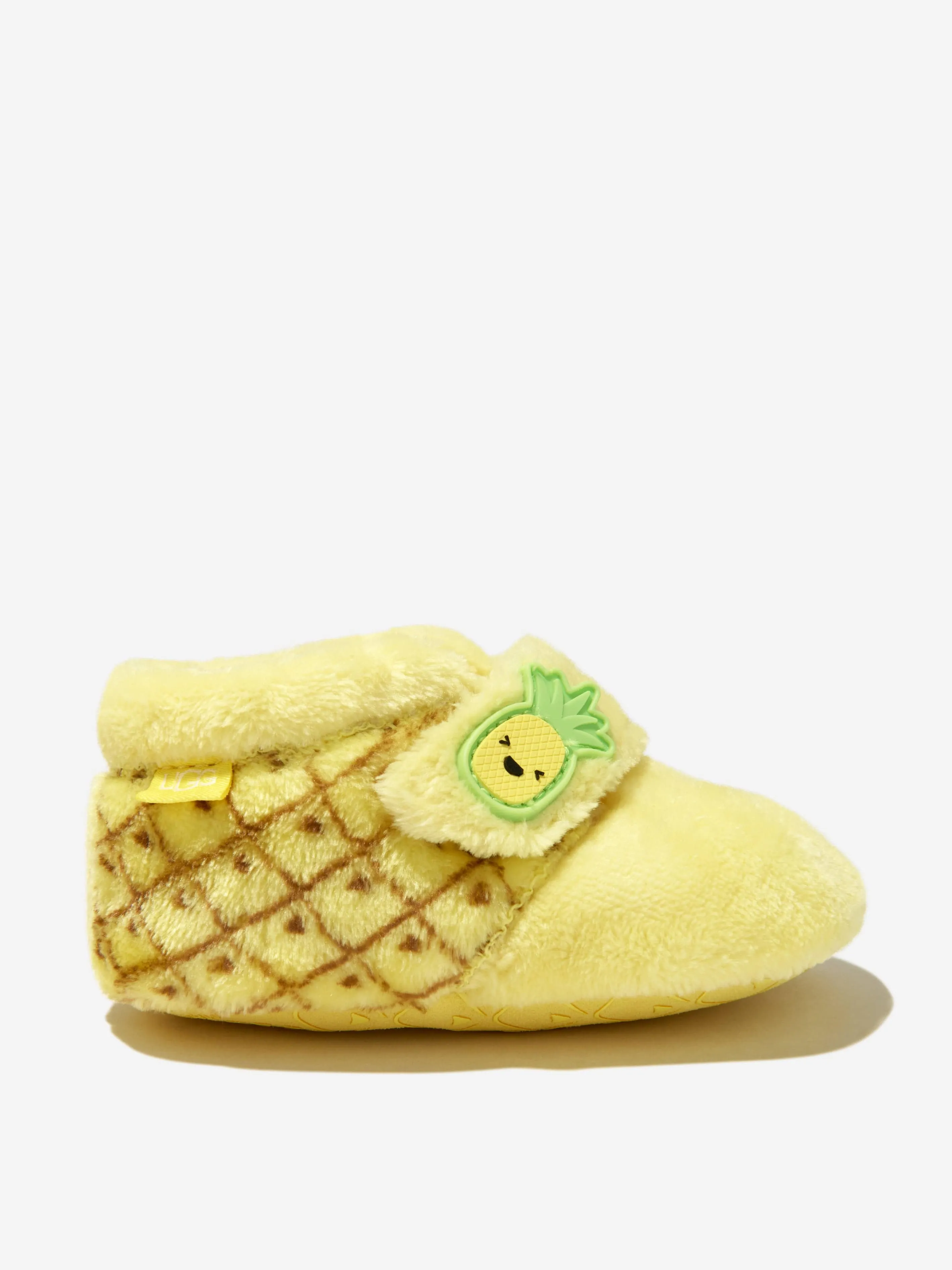 UGG Baby Bixbee Pineapple Booties in Yellow