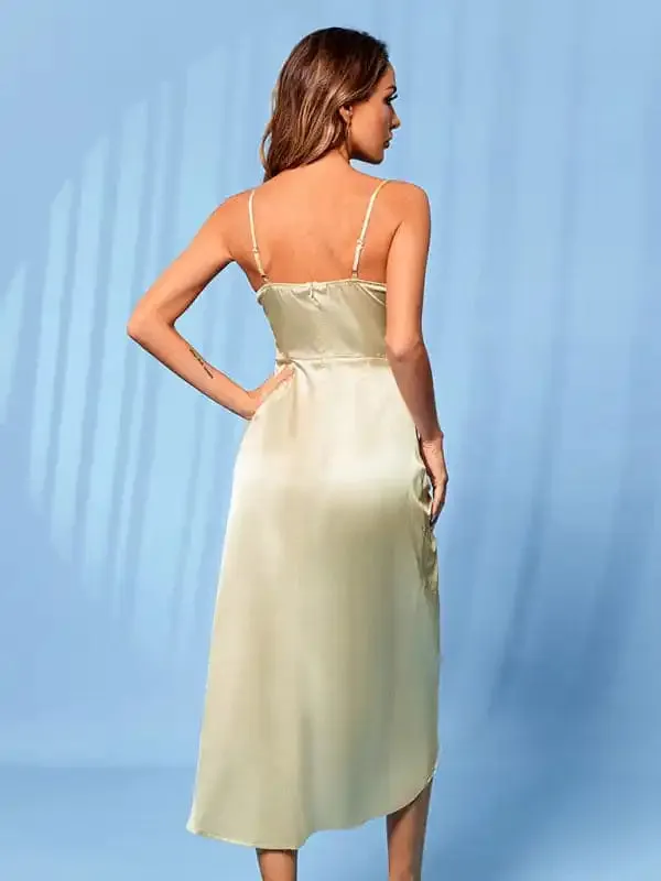 Women’s Elegant and sexy Shiny party cocktail dress