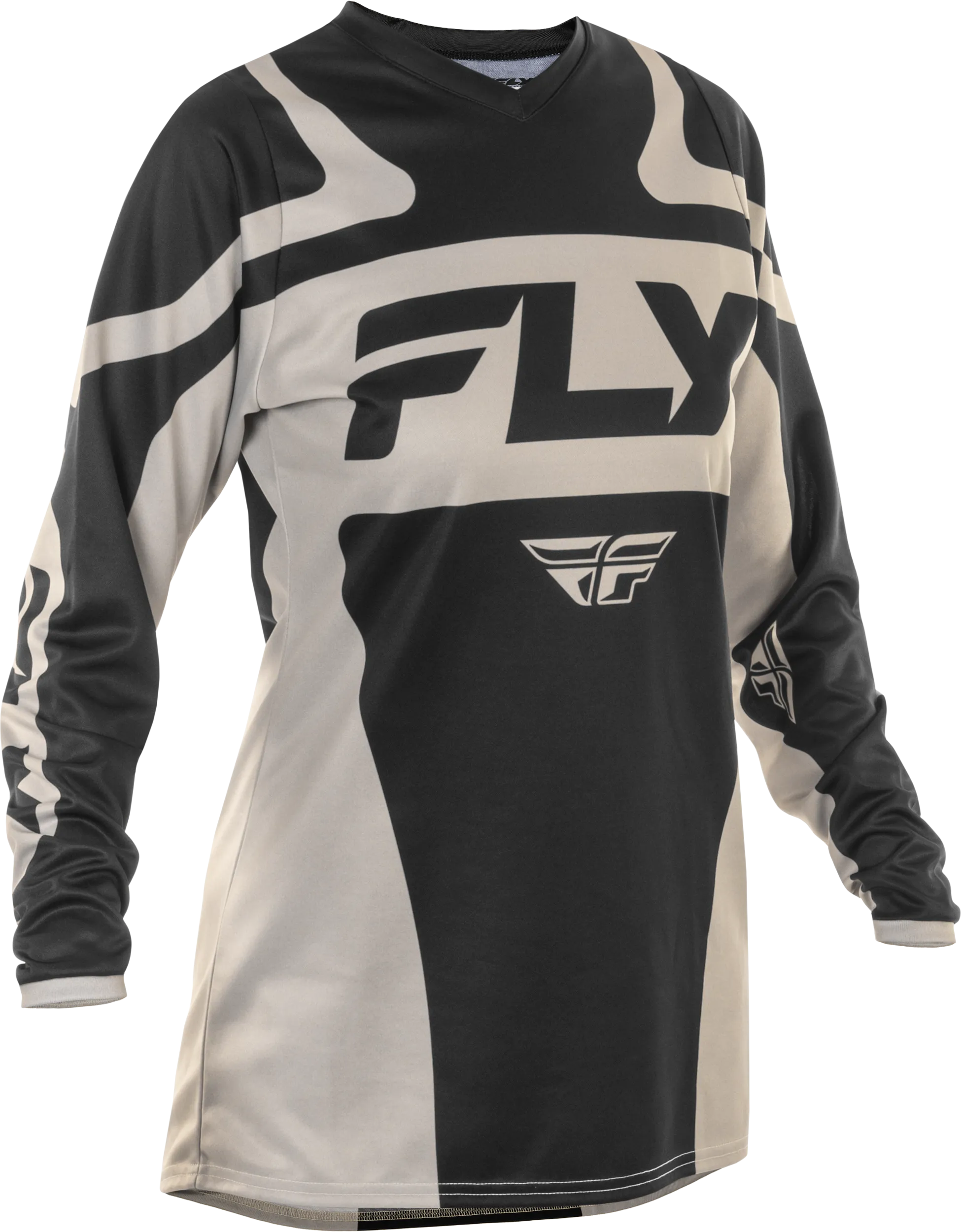 WOMEN'S F-16 JERSEY BLACK/WHITE MD