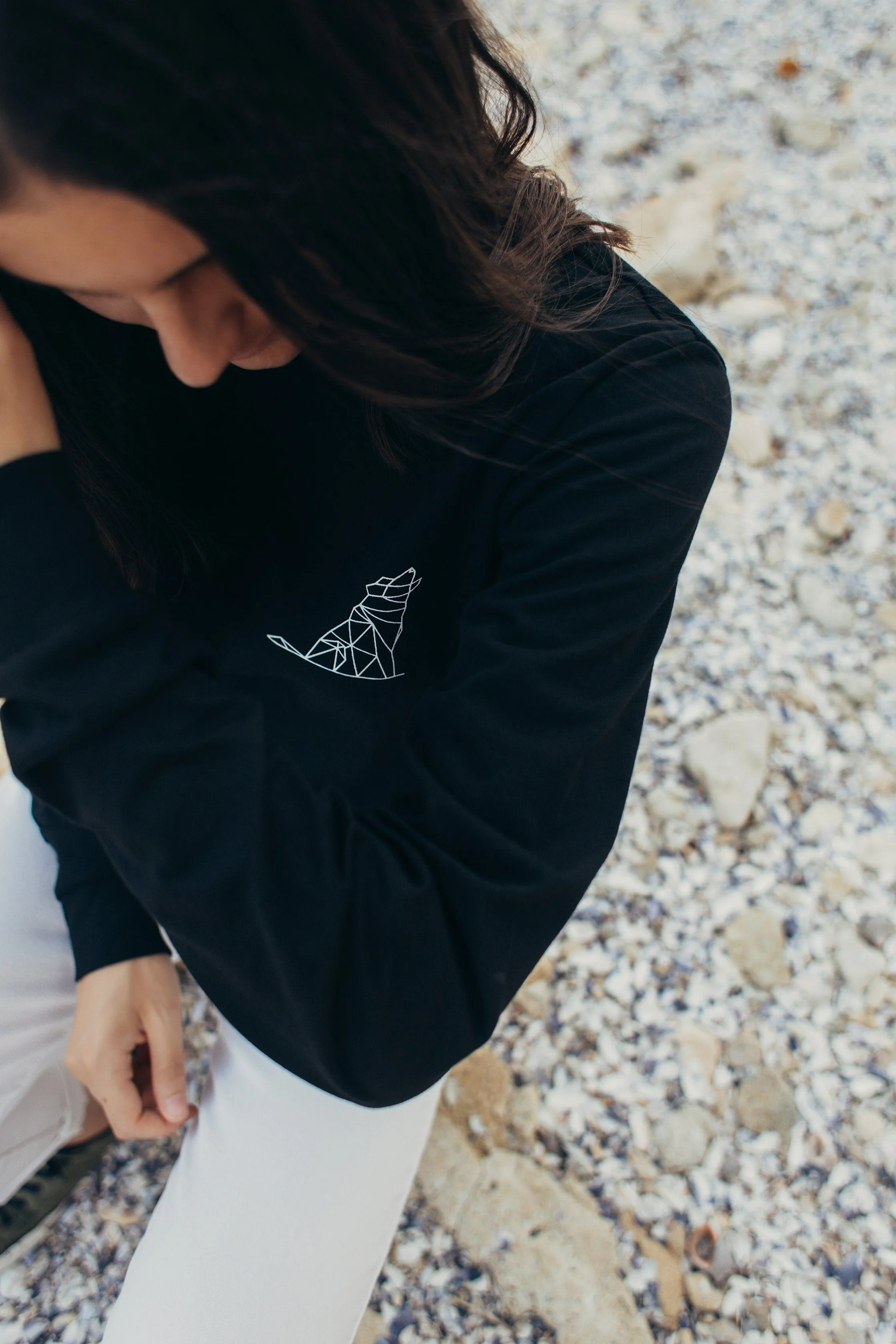 Women's Jumper | Simplistic Wolf