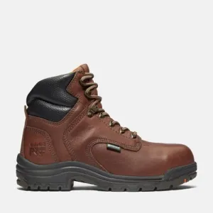 WOMEN'S TITAN 6" ALLOY TOE WATERPROOF WORK BOOT - 53359